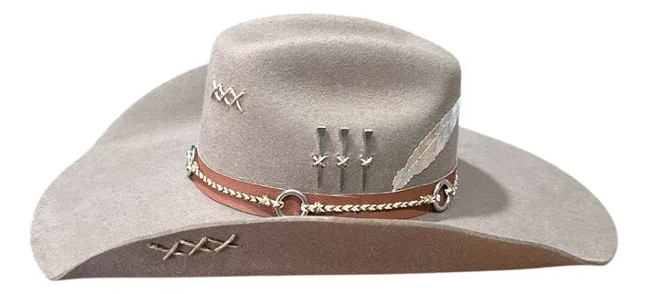 Chapeu 3 Cravos Americano Castor